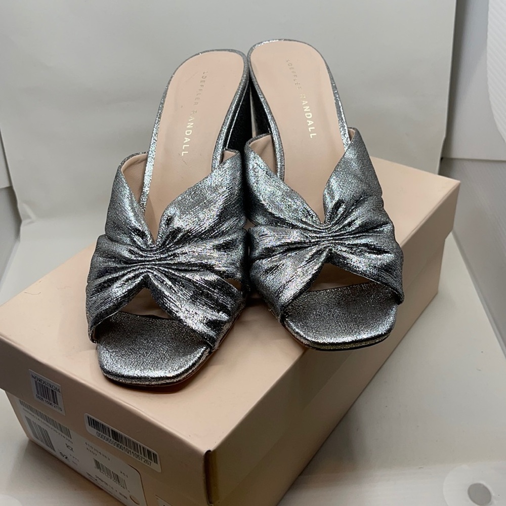 Loeffler Randall Sonya Cinched Wedge Sz 7.5